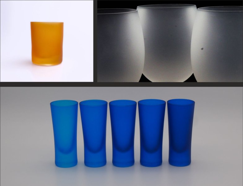 Translucent colours for glass