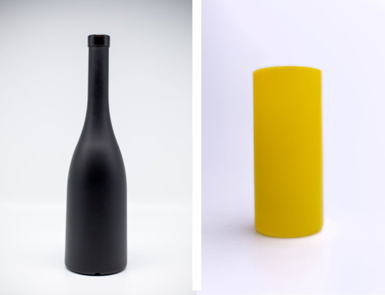 Krycí matné barvy na sklo