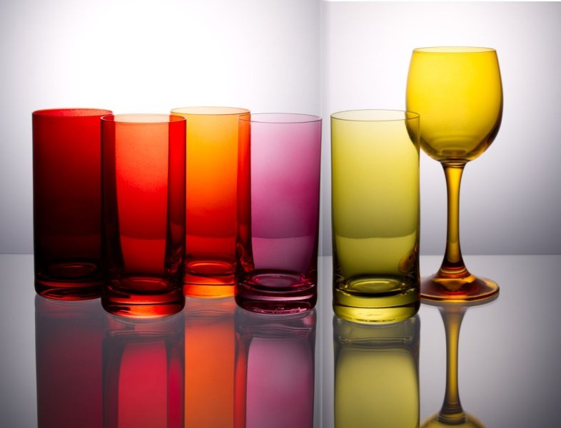 Culori transparente pentru sticlă