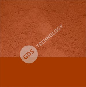 Rusty red porcelain paint powder