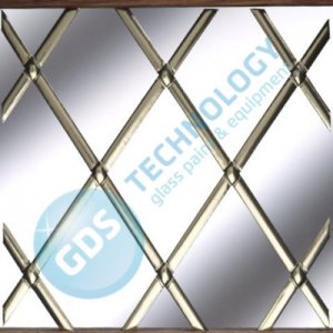 Samolepící olověná páska na lepené vitráže - Lead Brass Oval
