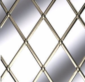 Samolepící olověná páska na lepené vitráže - Lead Brass Oval