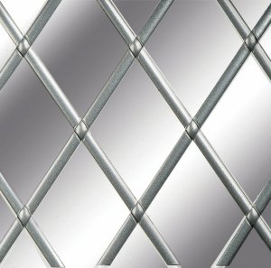 Samolepící olověná páska na lepené vitráže - Lead Titanium Oval