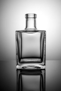 Skleněná lahev Qbic 0,5 l