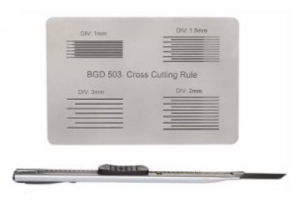 Set pro mřížkový test přilnavosti nátěrů (ISO 2409)