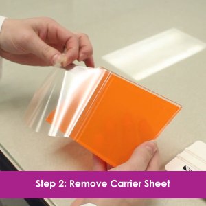 Fólie pro laserové pískovací šablony Blazer Orange 0,31×30 m