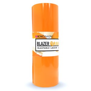 Fólie pro laserové pískovací šablony Blazer Orange A4