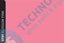RSF89 - Blossom pink - foils for stained glass windows