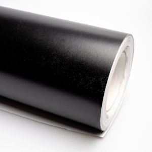 Sandblast vinyl black 160 micron (netransparentní)